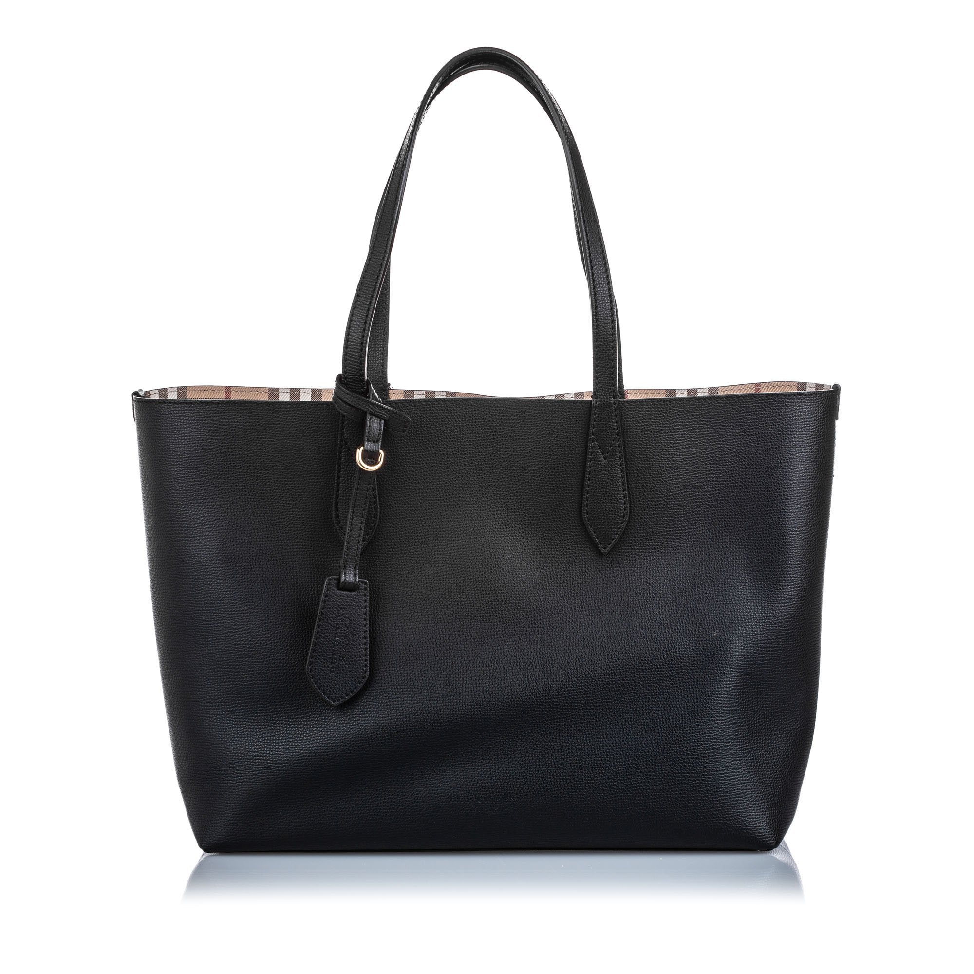 BBERRY Black Medium Haymarket Reversible Tote UNITED KINGDOM