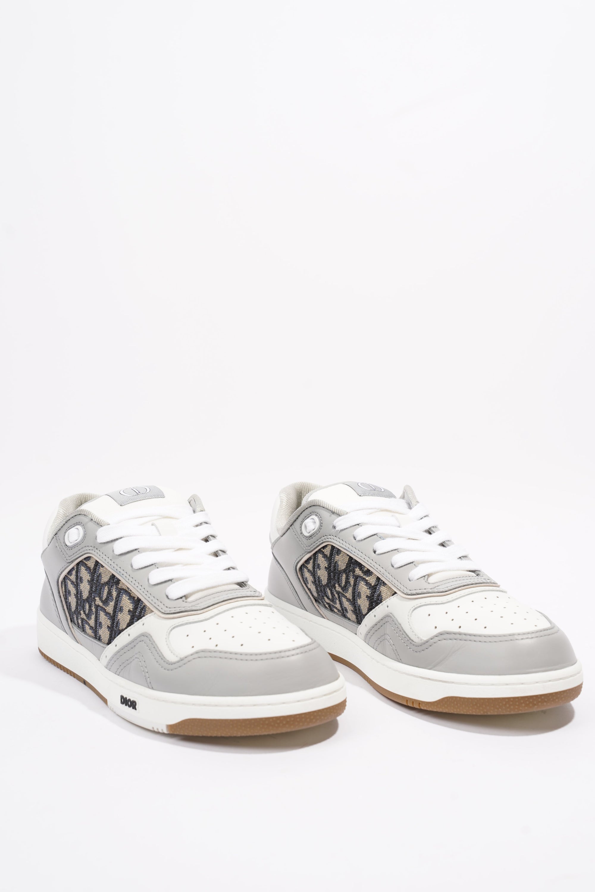 Christian D1OR B27 Low-top White / Grey Leather EU 41 UK 7