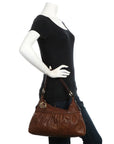 FNDI Brown Leather Chef Bag