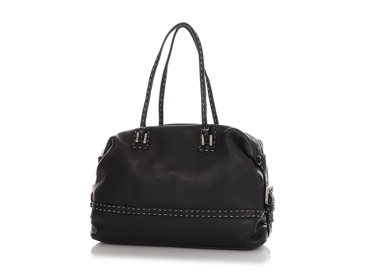 FNDI Black Selleria Satchel
