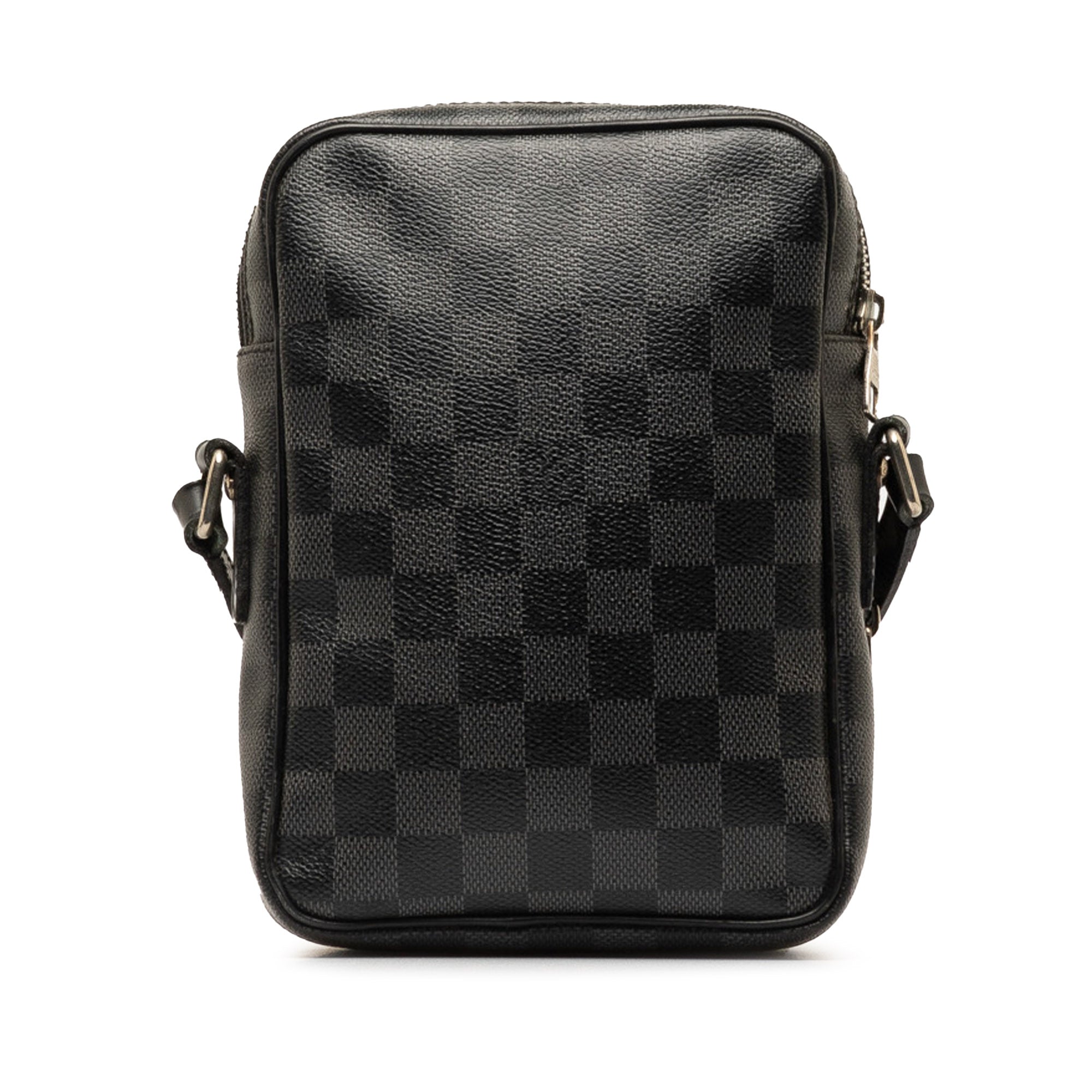 Black LV Damier Graphite Rem Crossbody Bag