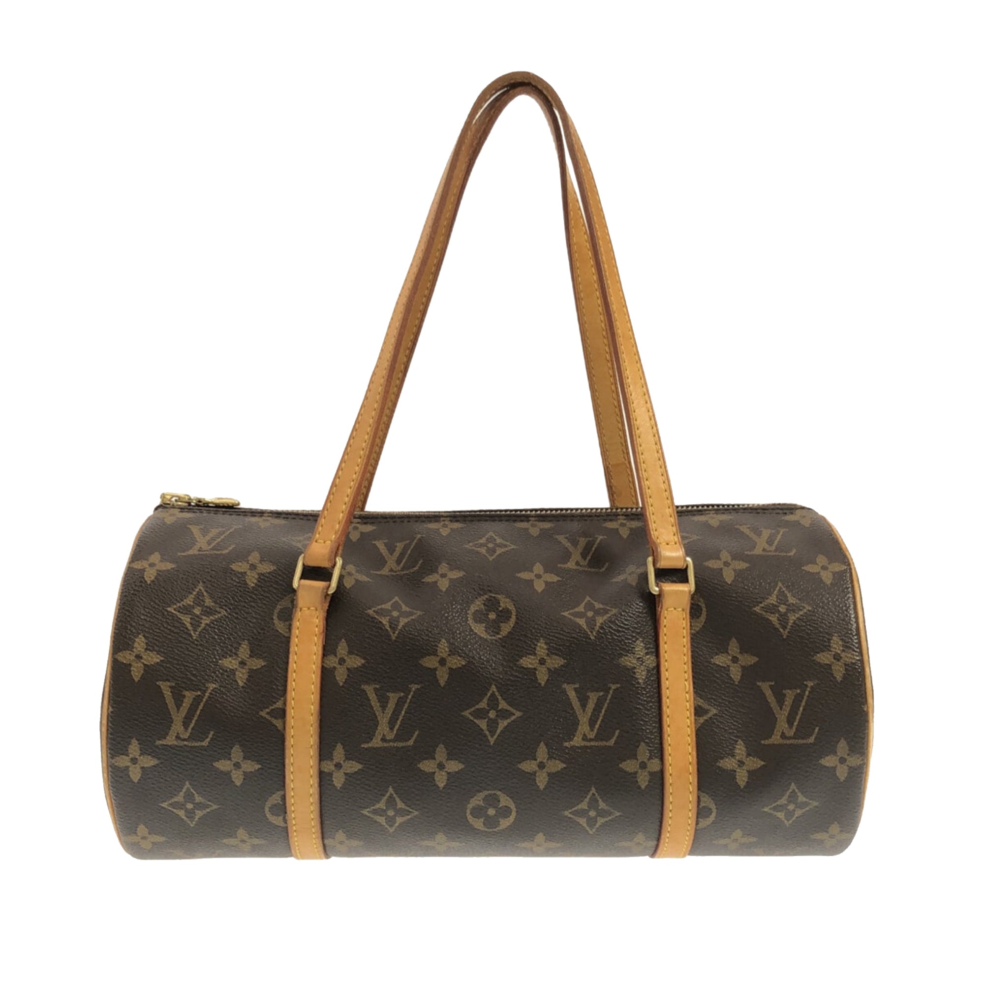 Brown LV Monogram Papillon 30 HandBag