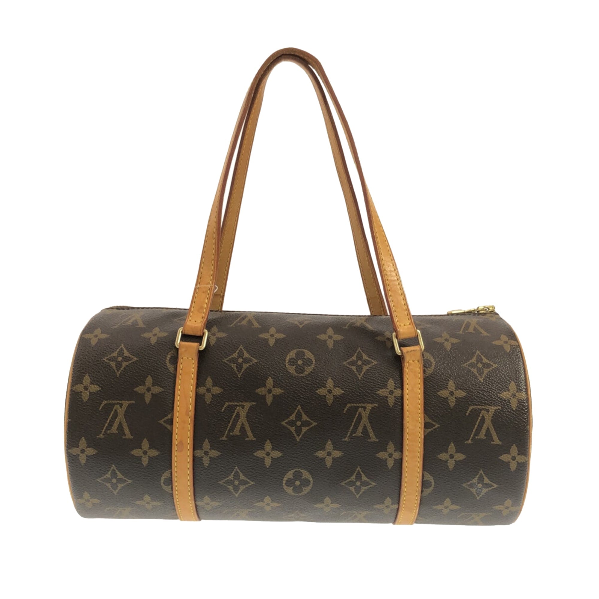 Brown LV Monogram Papillon 30 HandBag