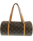 Brown LV Monogram Papillon 30 HandBag