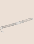 CHRISTIAN D1OR BLUE & SILVER TROTTER CHOKER NECKLACE