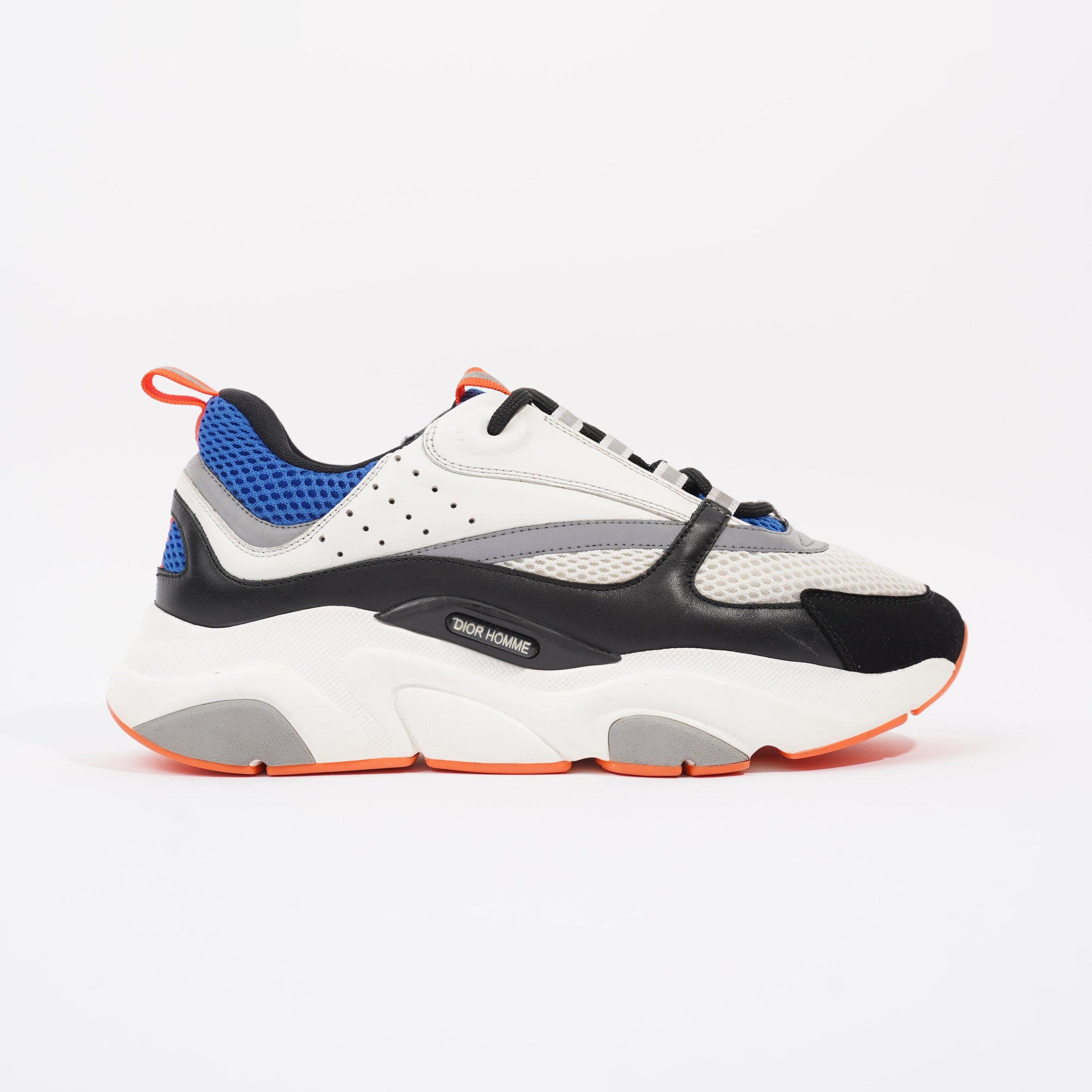 Christian D1OR B22 White / Black / Blue Mesh EU 42.5 UK 8.5