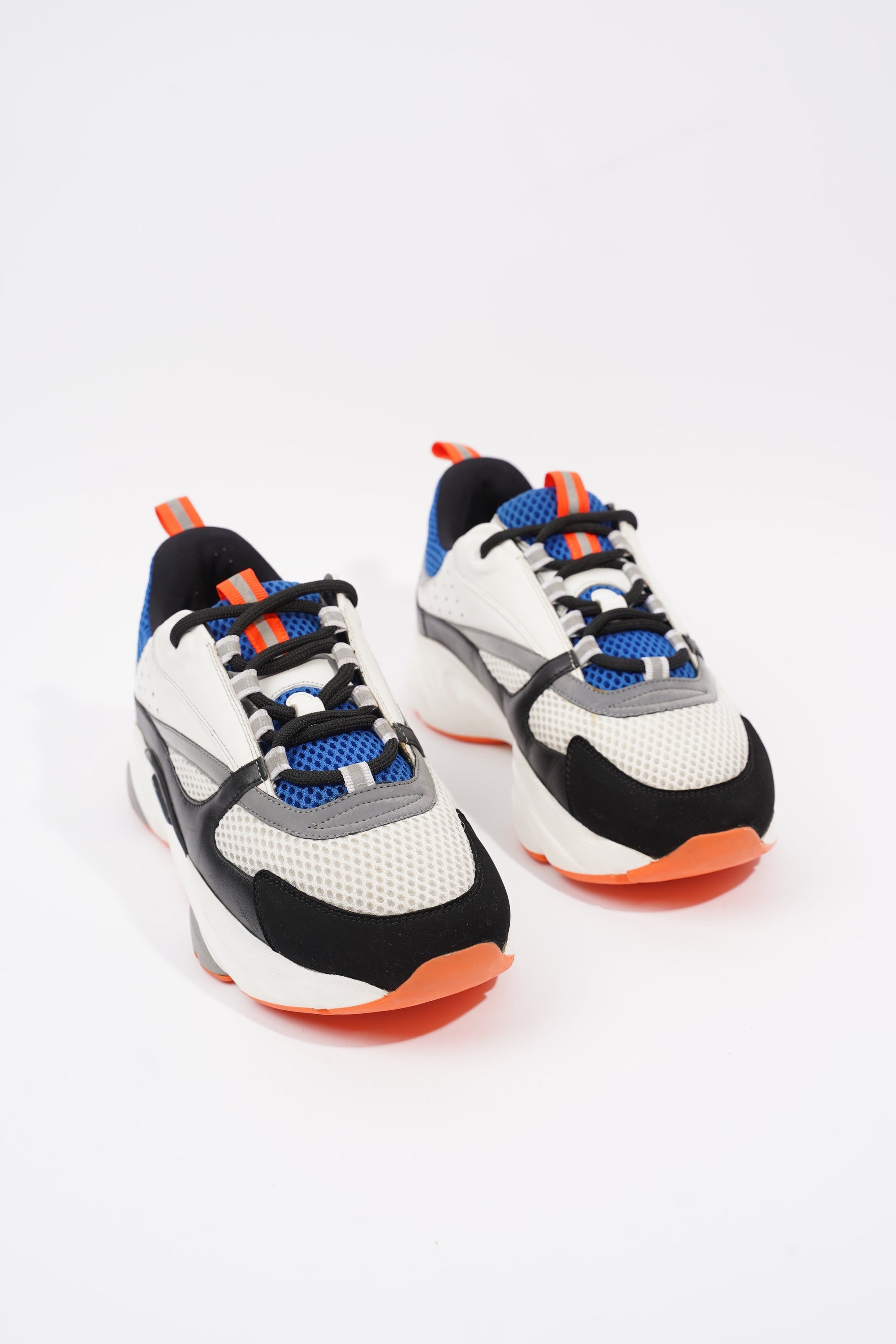 Christian D1OR B22 White / Black / Blue Mesh EU 42.5 UK 8.5