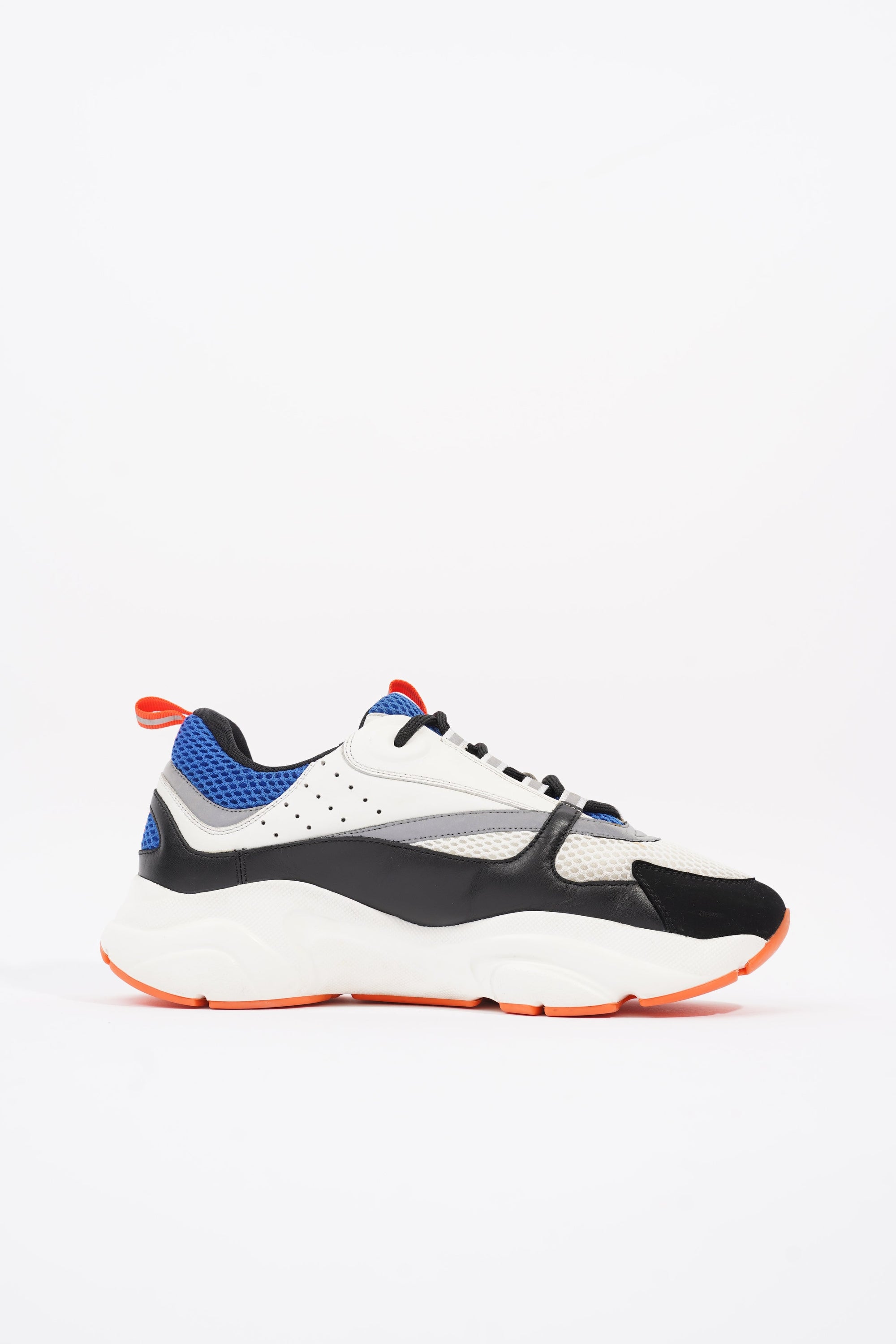 Christian D1OR B22 White / Black / Blue Mesh EU 42.5 UK 8.5