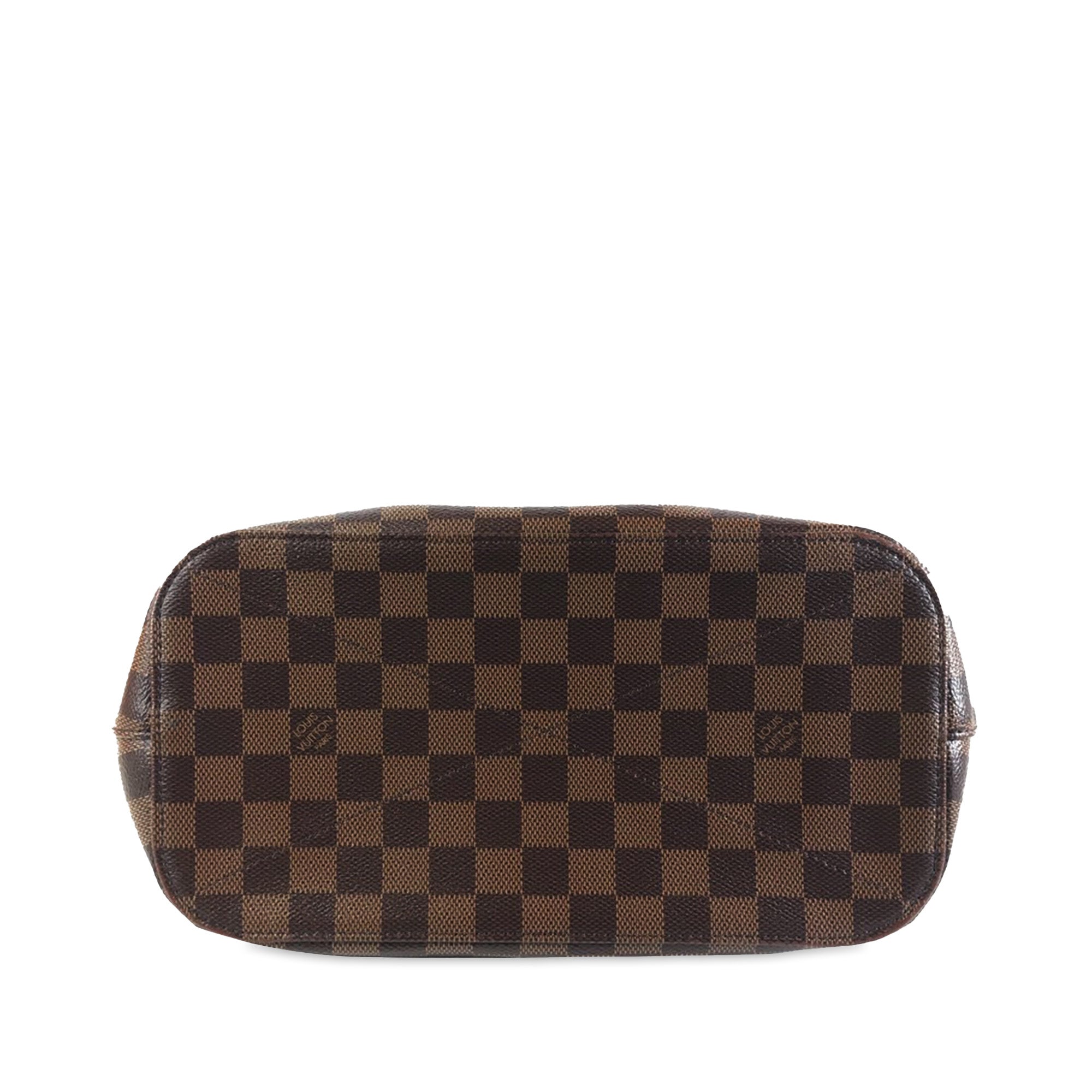 Brown LV Damier Ebene Siena MM Satchel