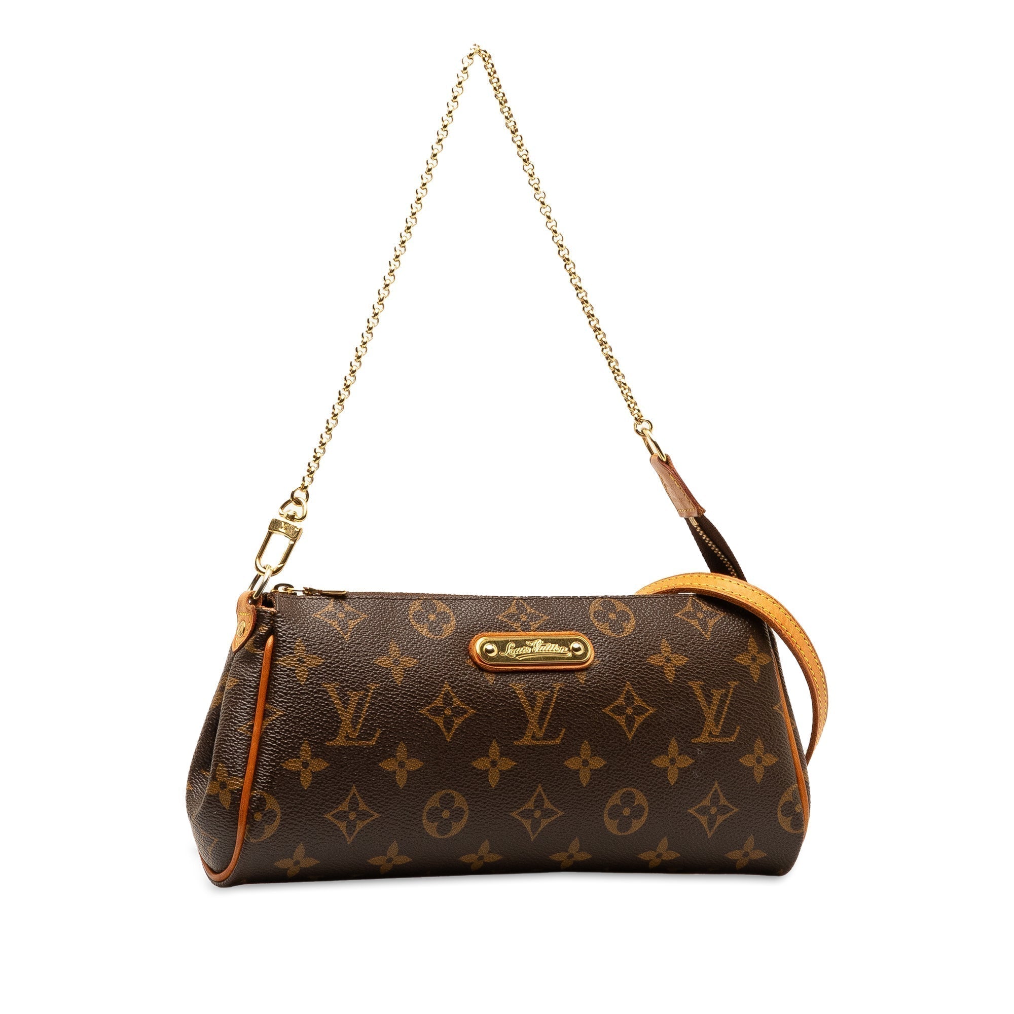 Brown LV Monogram Eva Satchel