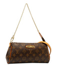 Brown LV Monogram Eva Satchel