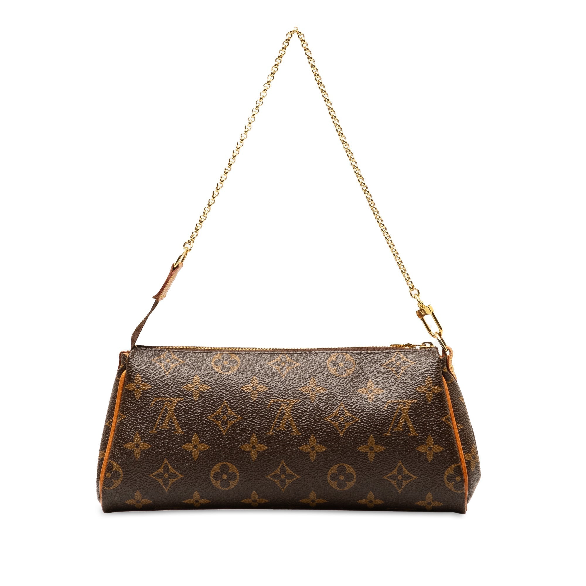 Brown LV Monogram Eva Satchel