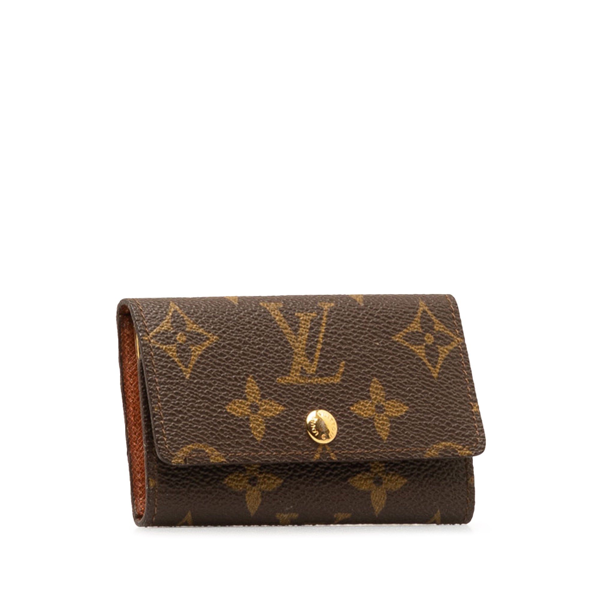 Brown LV Monogram 6 Key Holder