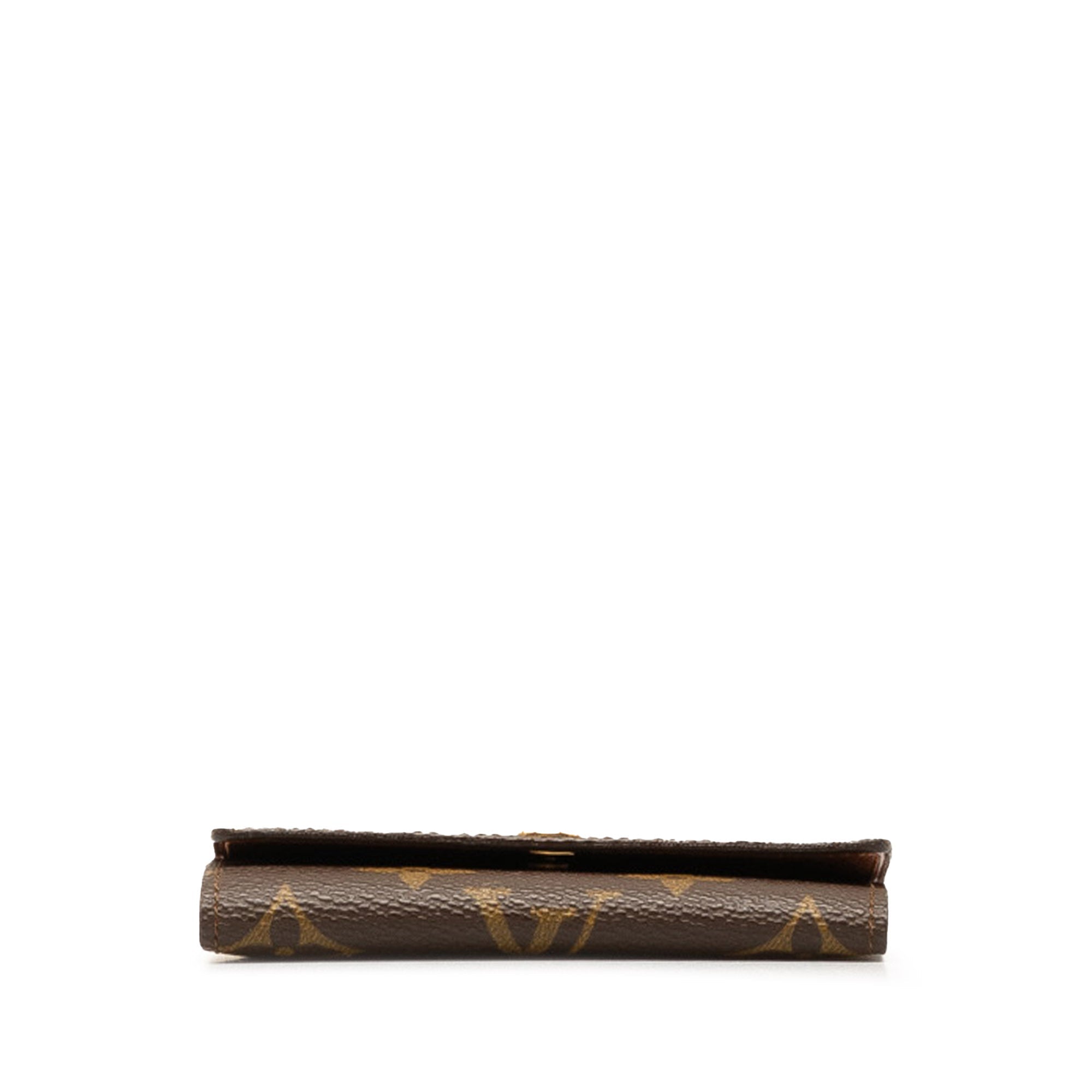 Brown LV Monogram 6 Key Holder