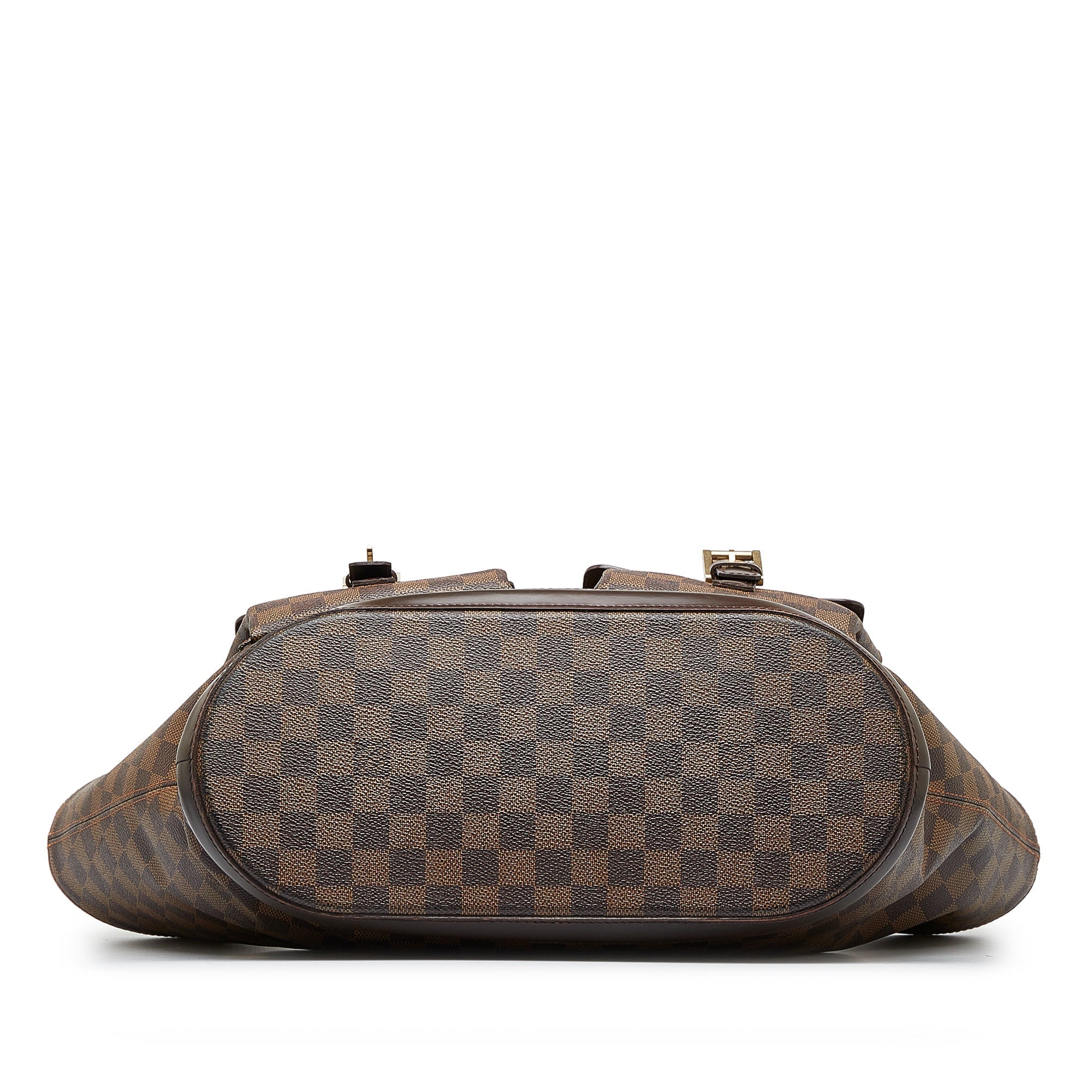 Brown LV Damier Ebene Manosque GM Tote Bag