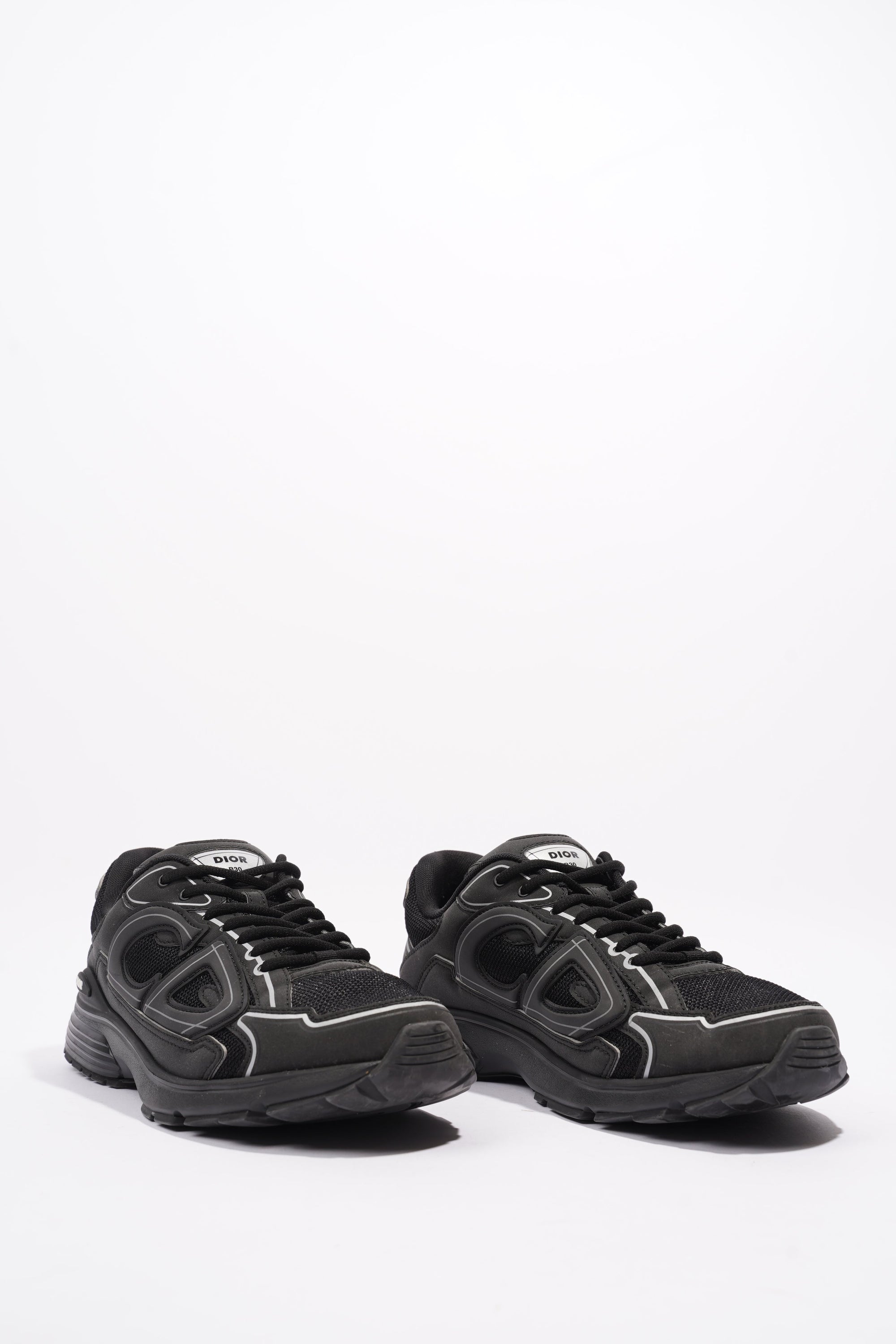 Christian D1OR B30 Black / Silver Mesh EU 43 UK 9