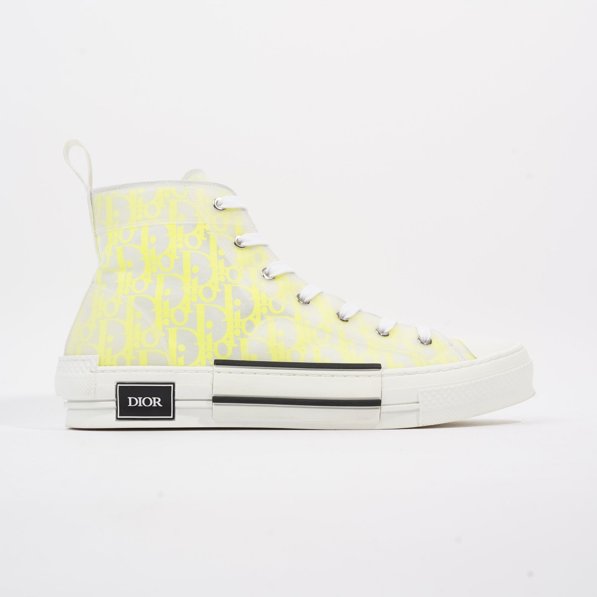 Christian D1OR B23 White / Neon Yellow Canvas EU 46 UK 12