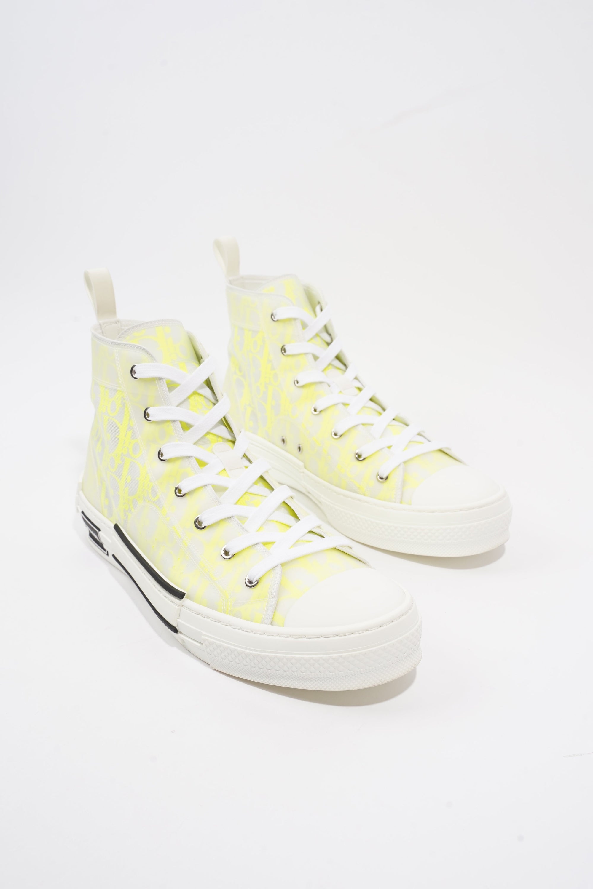 Christian D1OR B23 White / Neon Yellow Canvas EU 46 UK 12