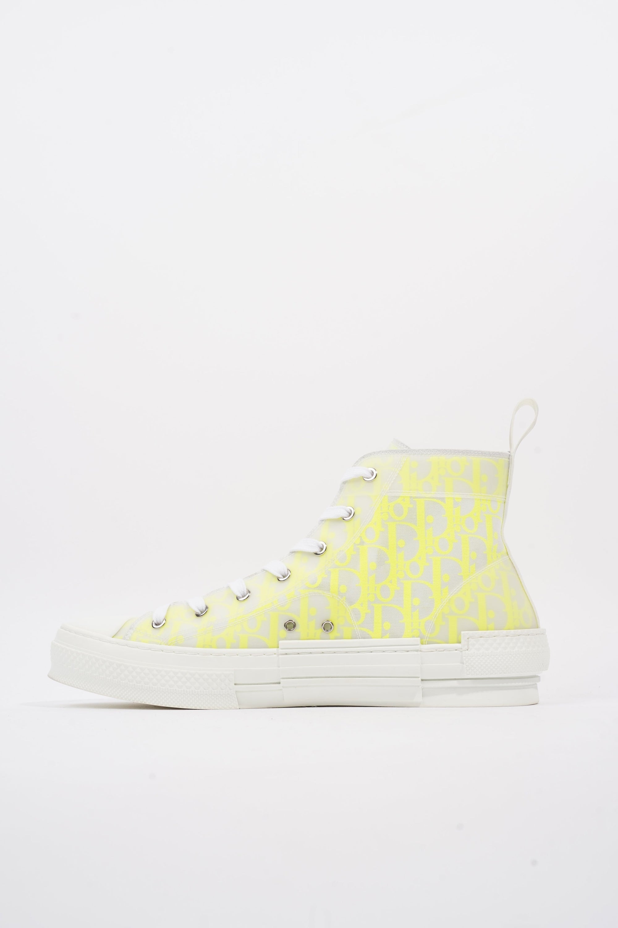 Christian D1OR B23 White / Neon Yellow Canvas EU 46 UK 12