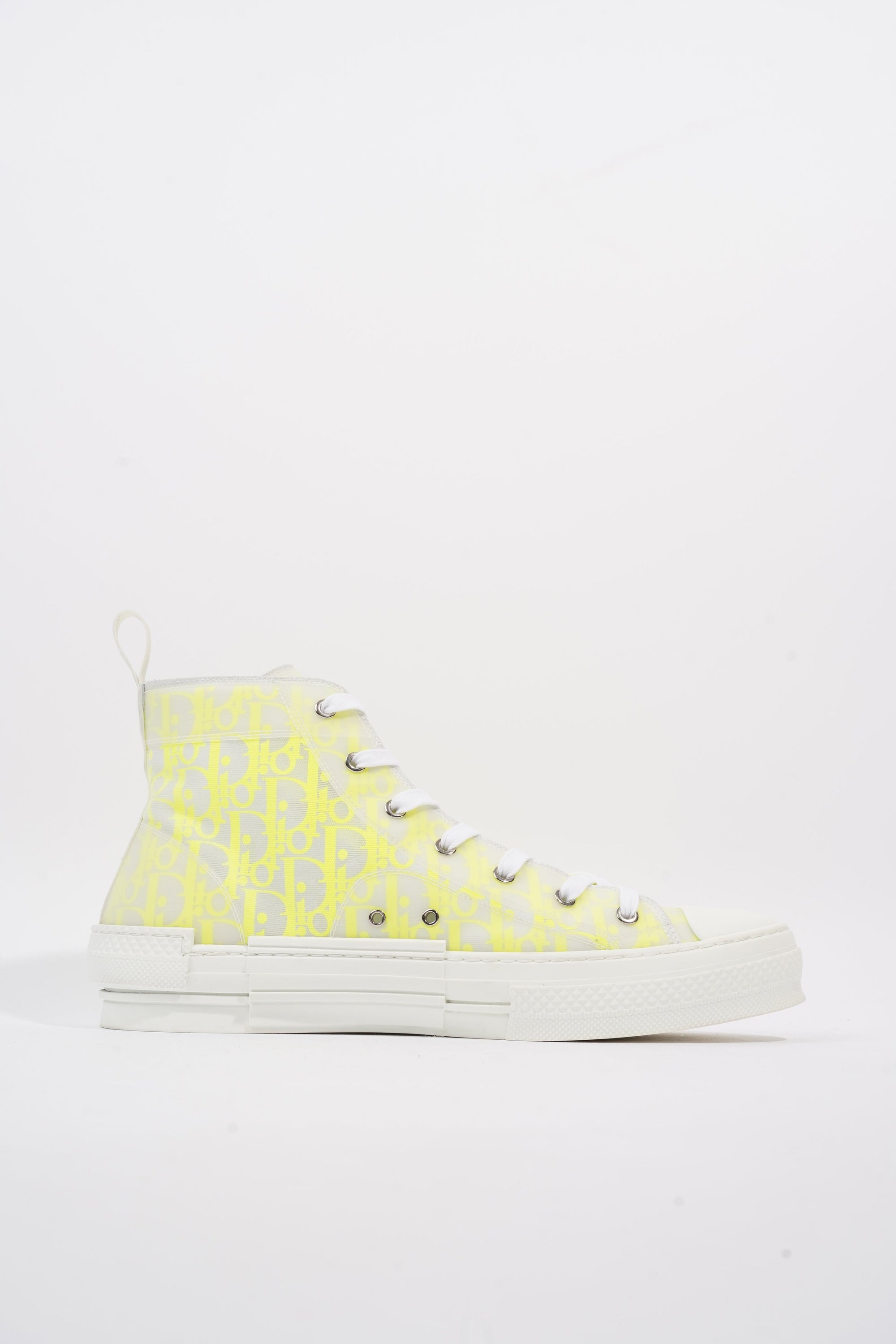 Christian D1OR B23 White / Neon Yellow Canvas EU 46 UK 12