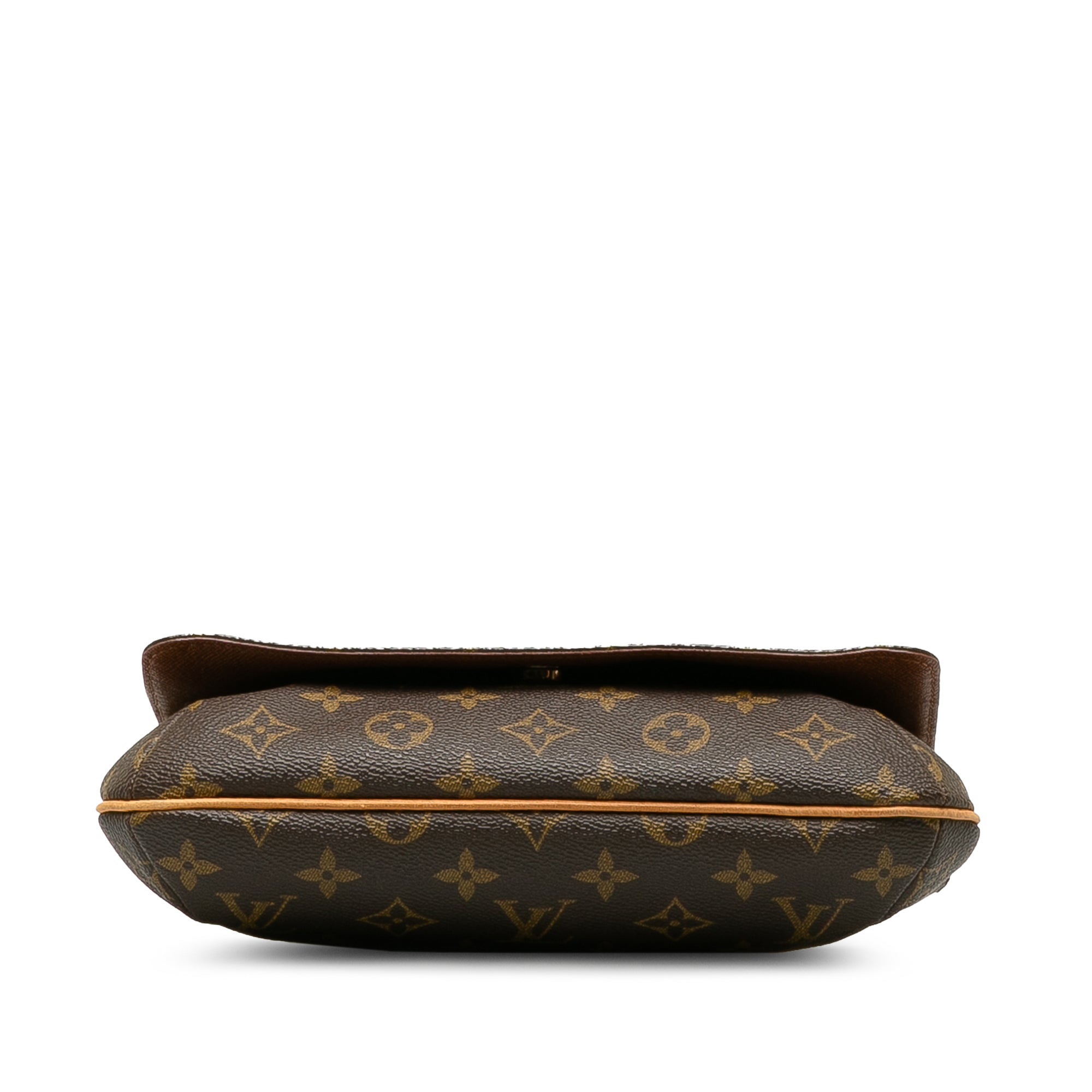 Brown LV Monogram Musette Tango Short Strap Shoulder Bag