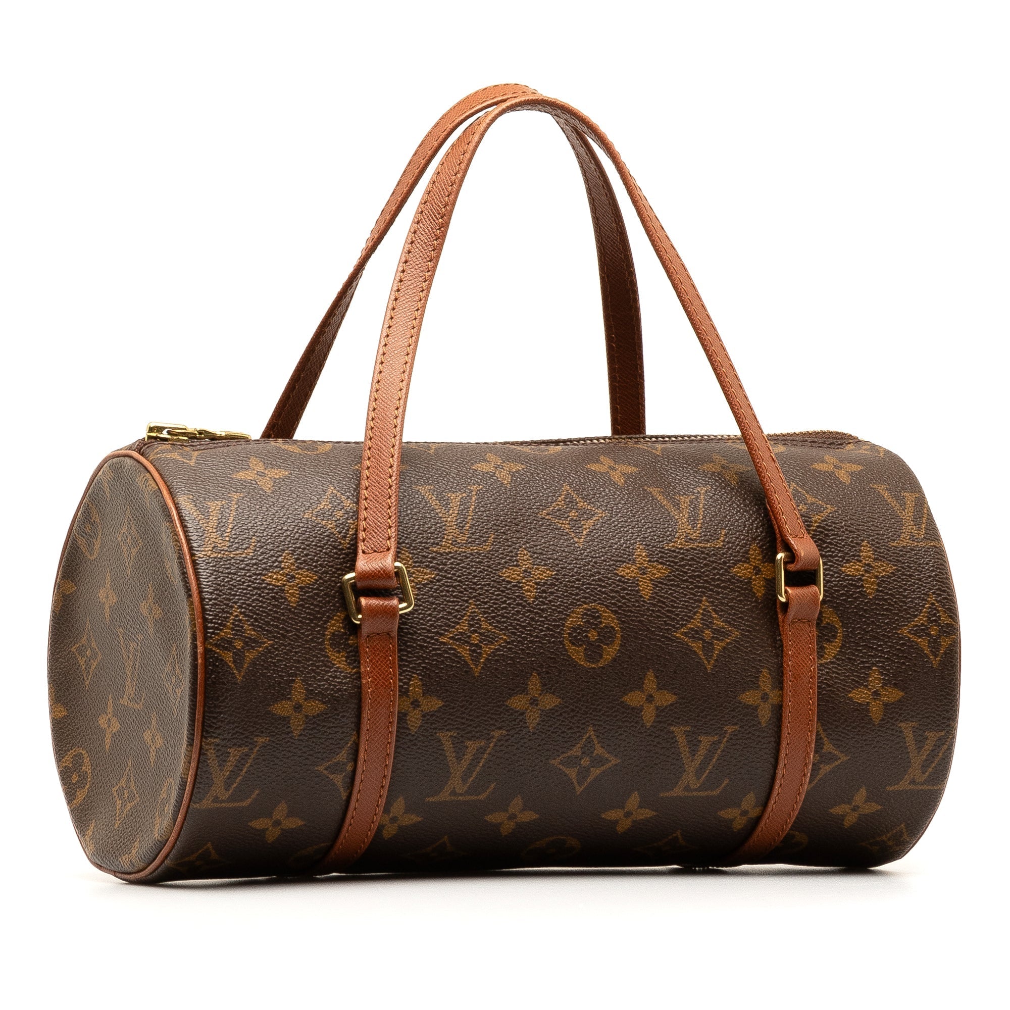 Brown LV Monogram Papillon 26 HandBag