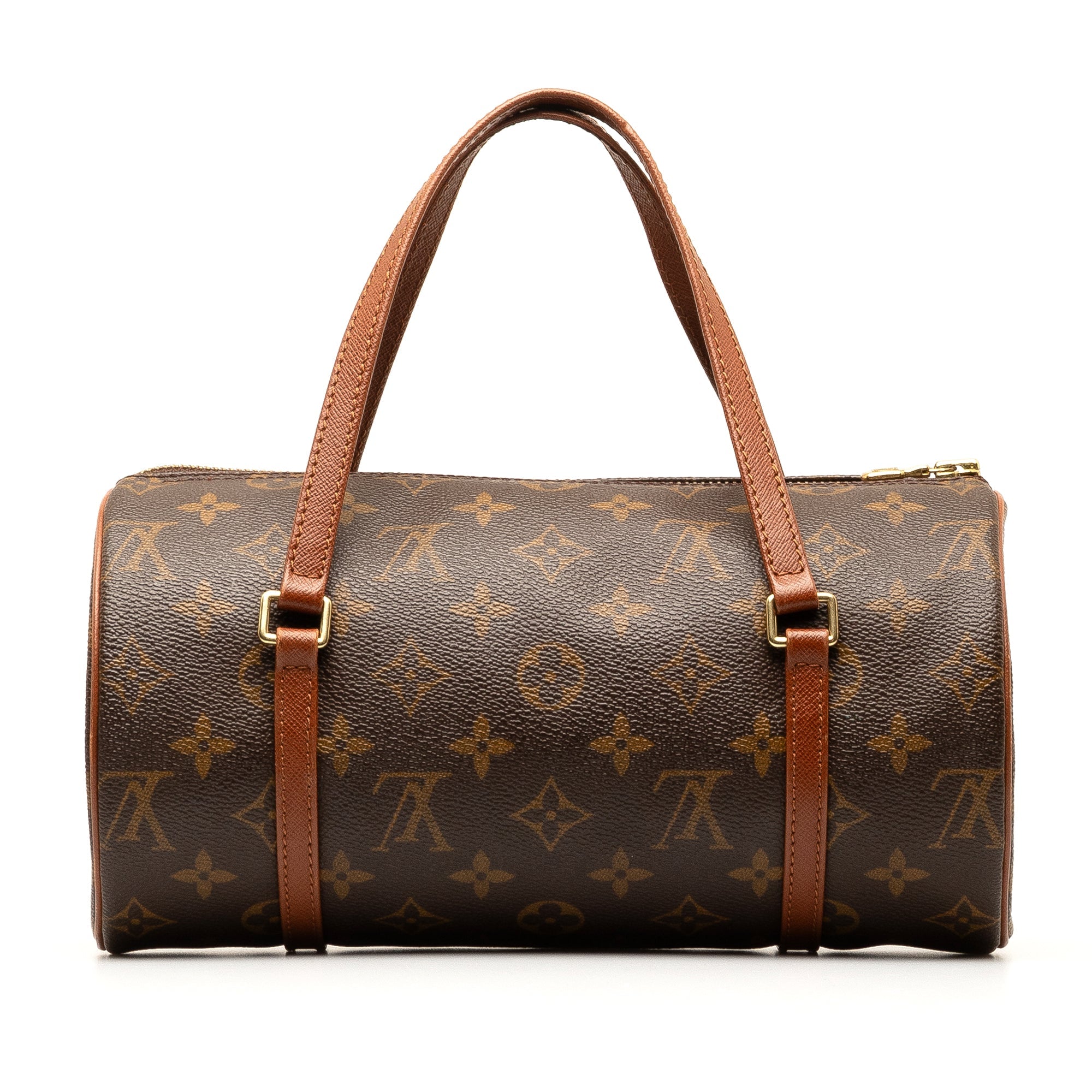 Brown LV Monogram Papillon 26 HandBag
