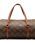 Brown LV Monogram Papillon 26 HandBag