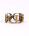 Christian D1OR CD Ring Gold Gold Plated Medium