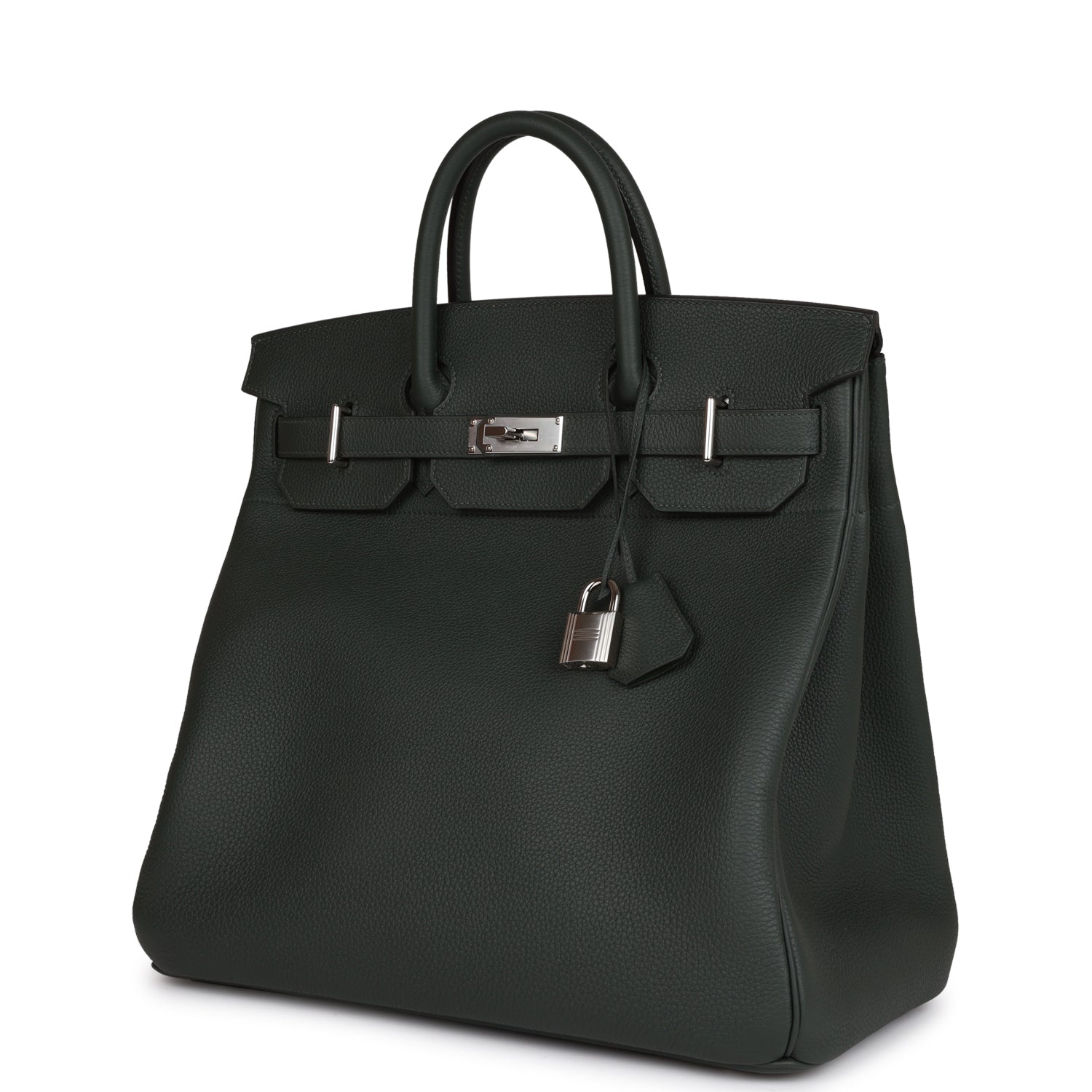 HMS HAC Birkin 40 Vert Fonce Togo Palladium Hardware