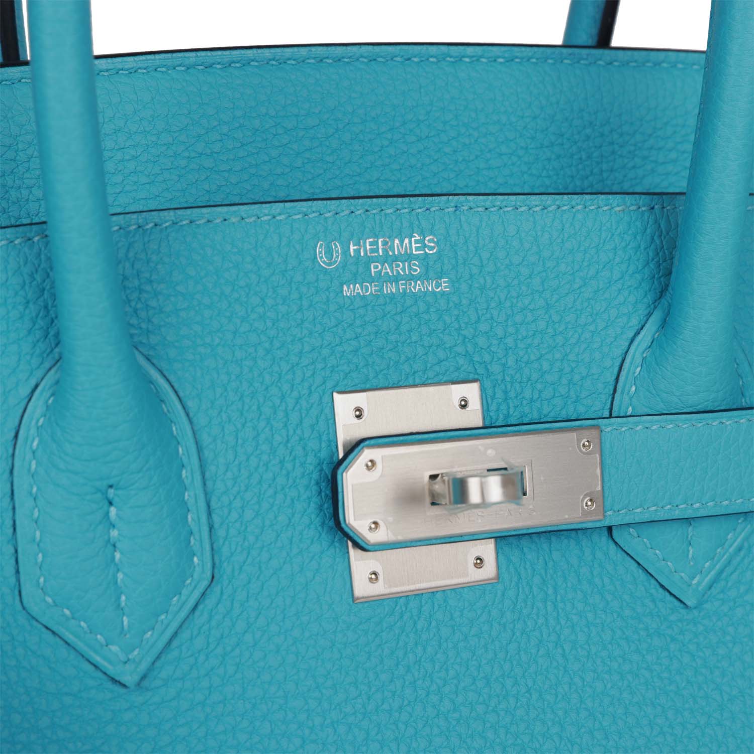 HMS Special Order (HSS) Birkin 35 Bleu du Nord Verso Togo Brushed Palladium Hardware