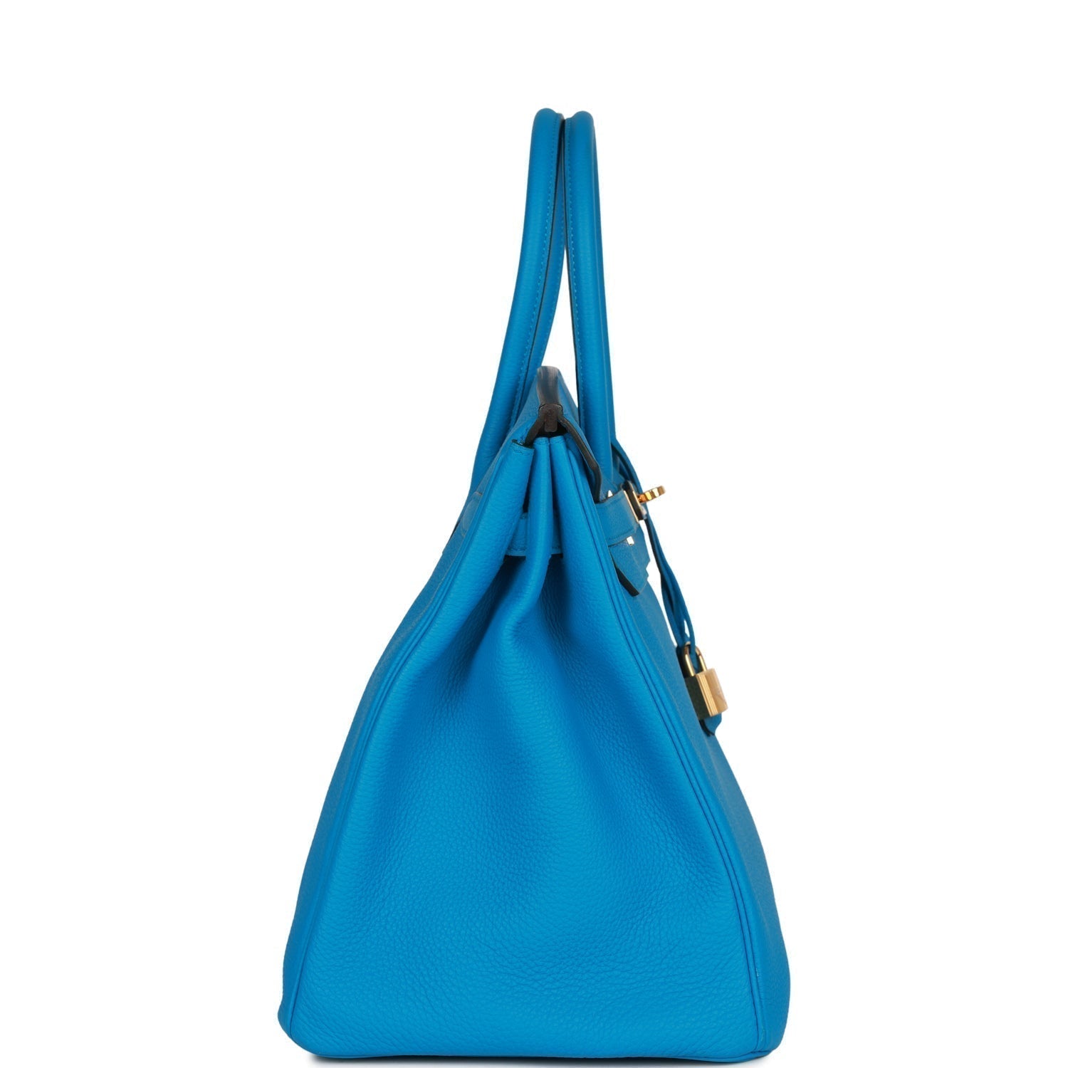 Top Quality HMS Birkin 35 Bleu Zanzibar Togo Gold Hardware