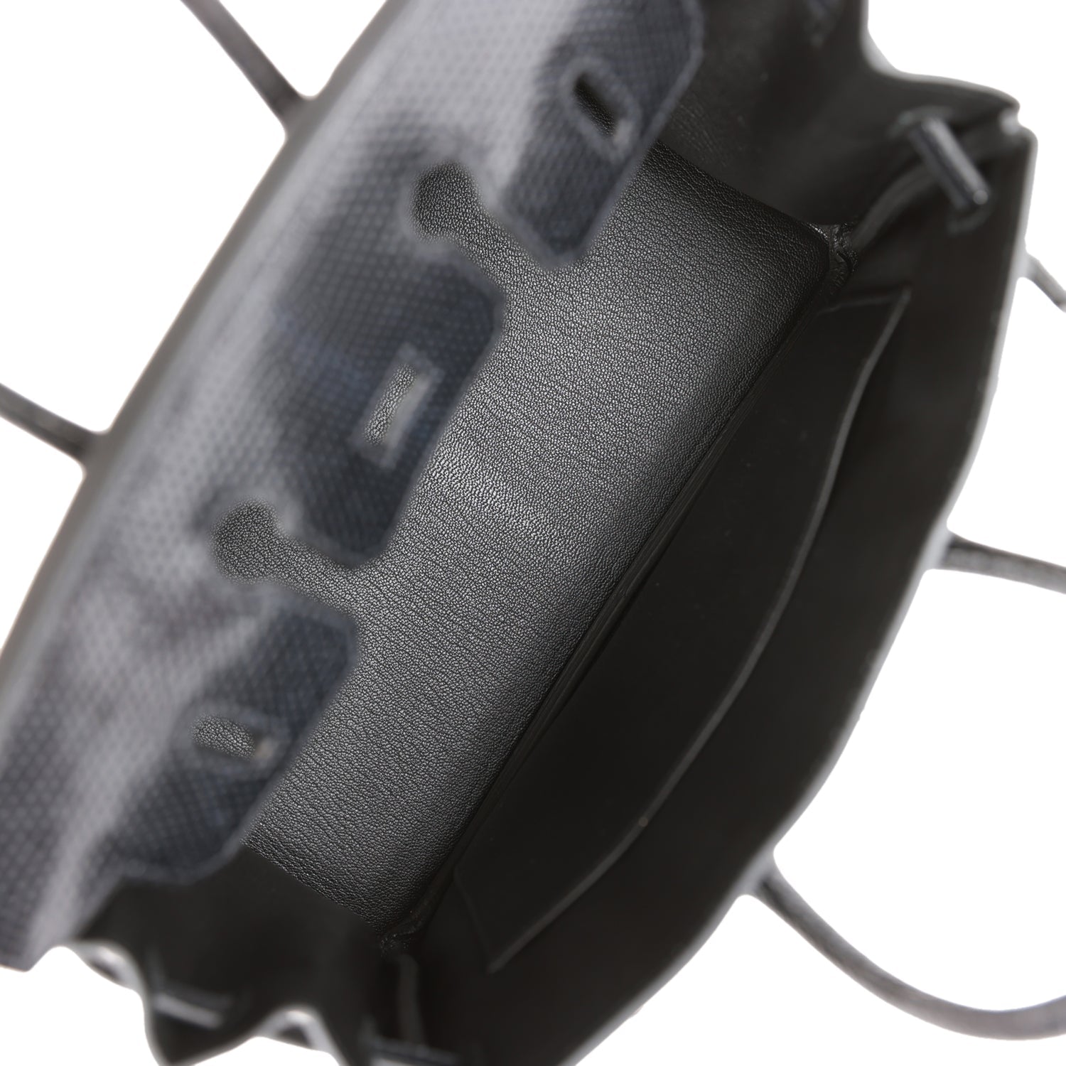 HMS Birkin 25 Black Lizard and Togo Touch Palladium Hardware