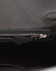 HMS Birkin 25 Black Lizard and Togo Touch Palladium Hardware