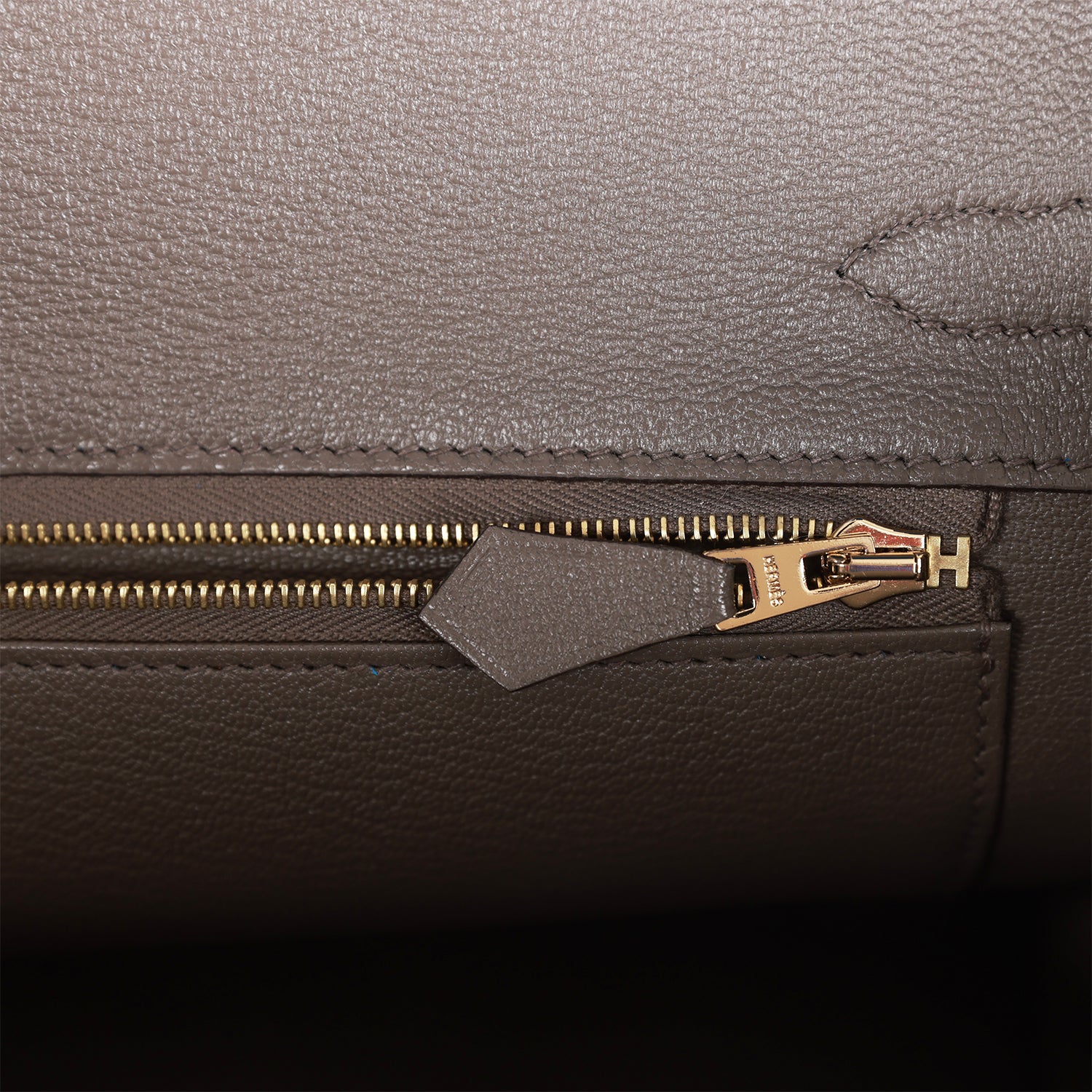 HMS Special Order (HSS) Birkin 30 Bleu Electric and Etain Clemence Brushed Gold Hardware