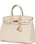 HMS Birkin 35 Nata Togo Gold Hardware