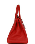 HMS Birkin 35 Rouge de Coeur Togo Palladium Hardware