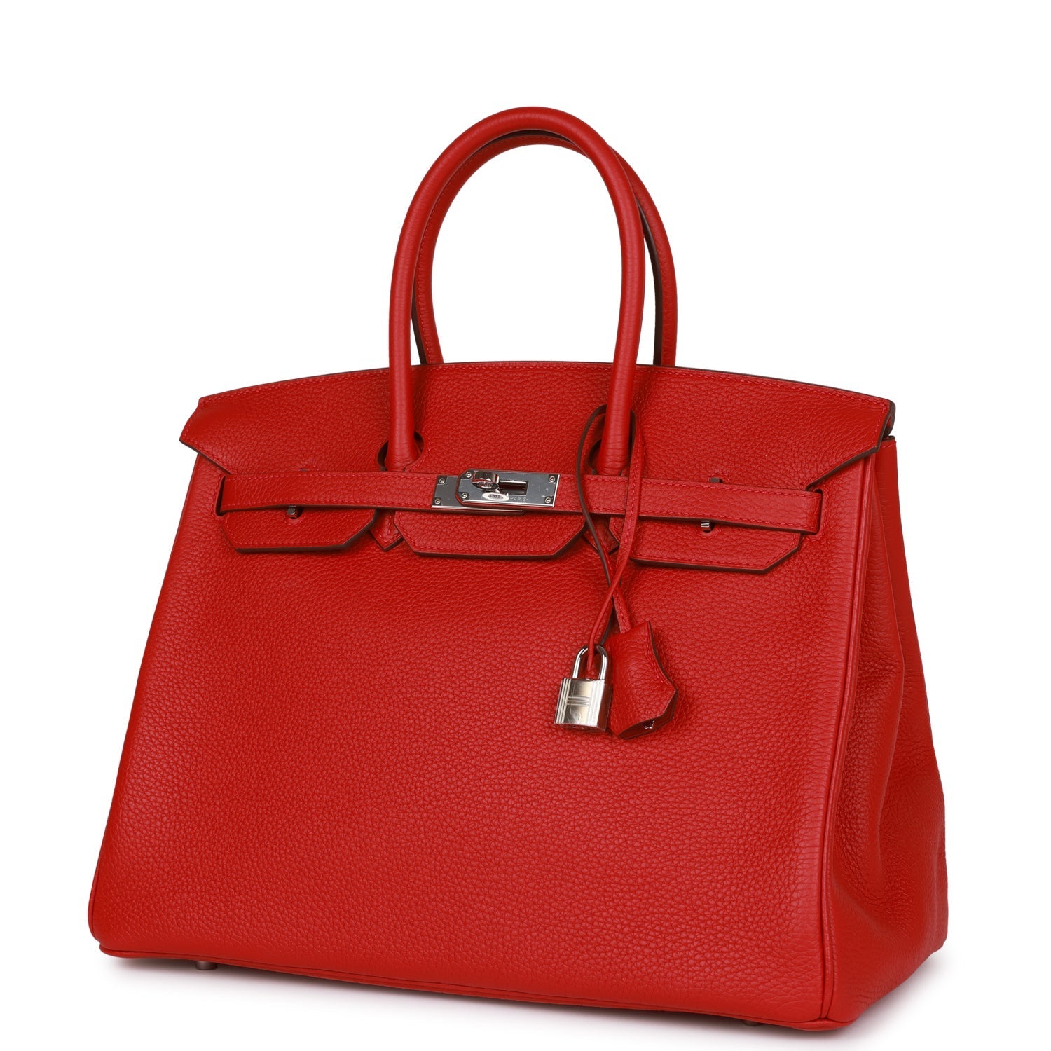 HMS Birkin 35 Rouge de Coeur Togo Palladium Hardware