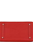 HMS Birkin 35 Rouge de Coeur Togo Palladium Hardware