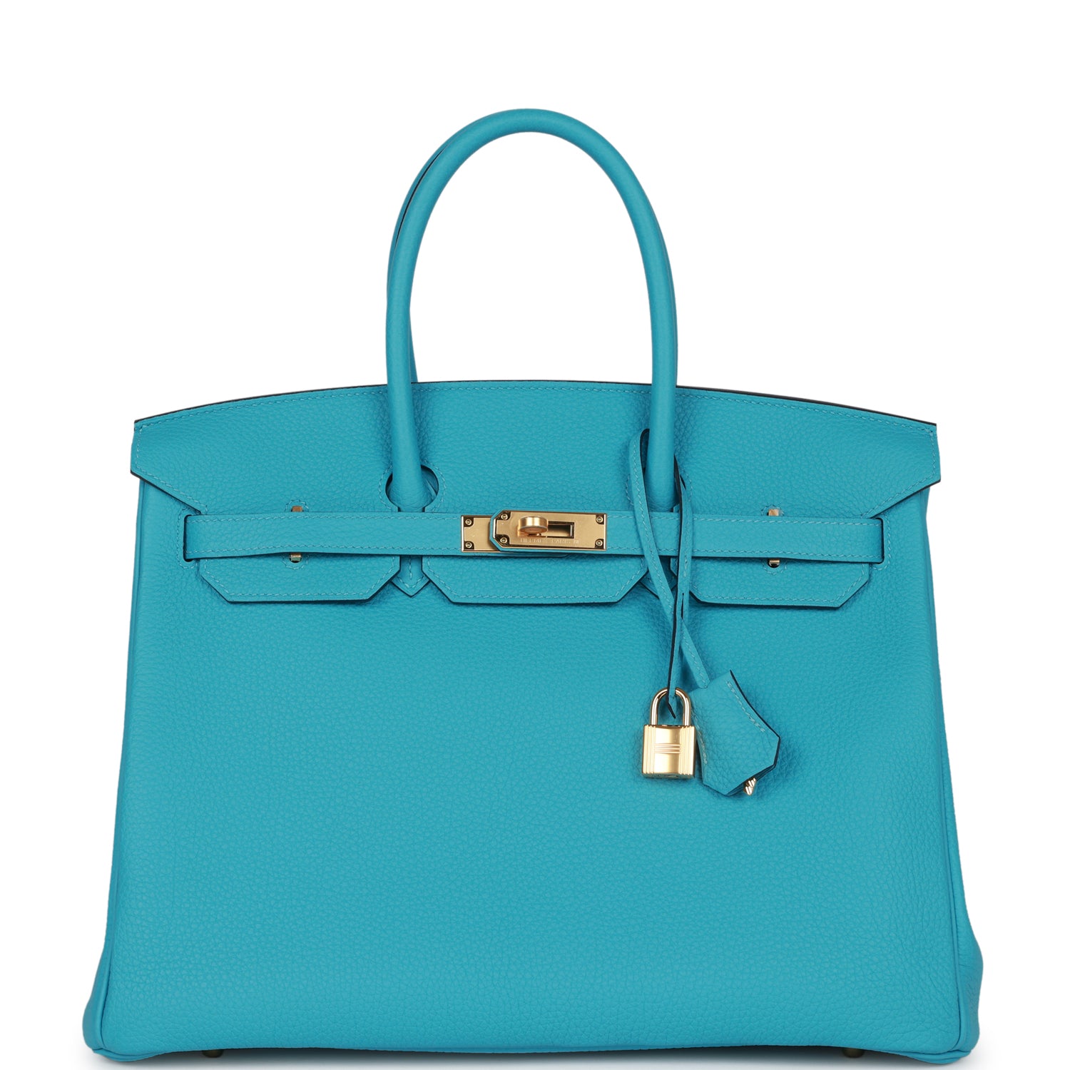 HMS Birkin 35 Bleu de Nord Togo Goldhardware