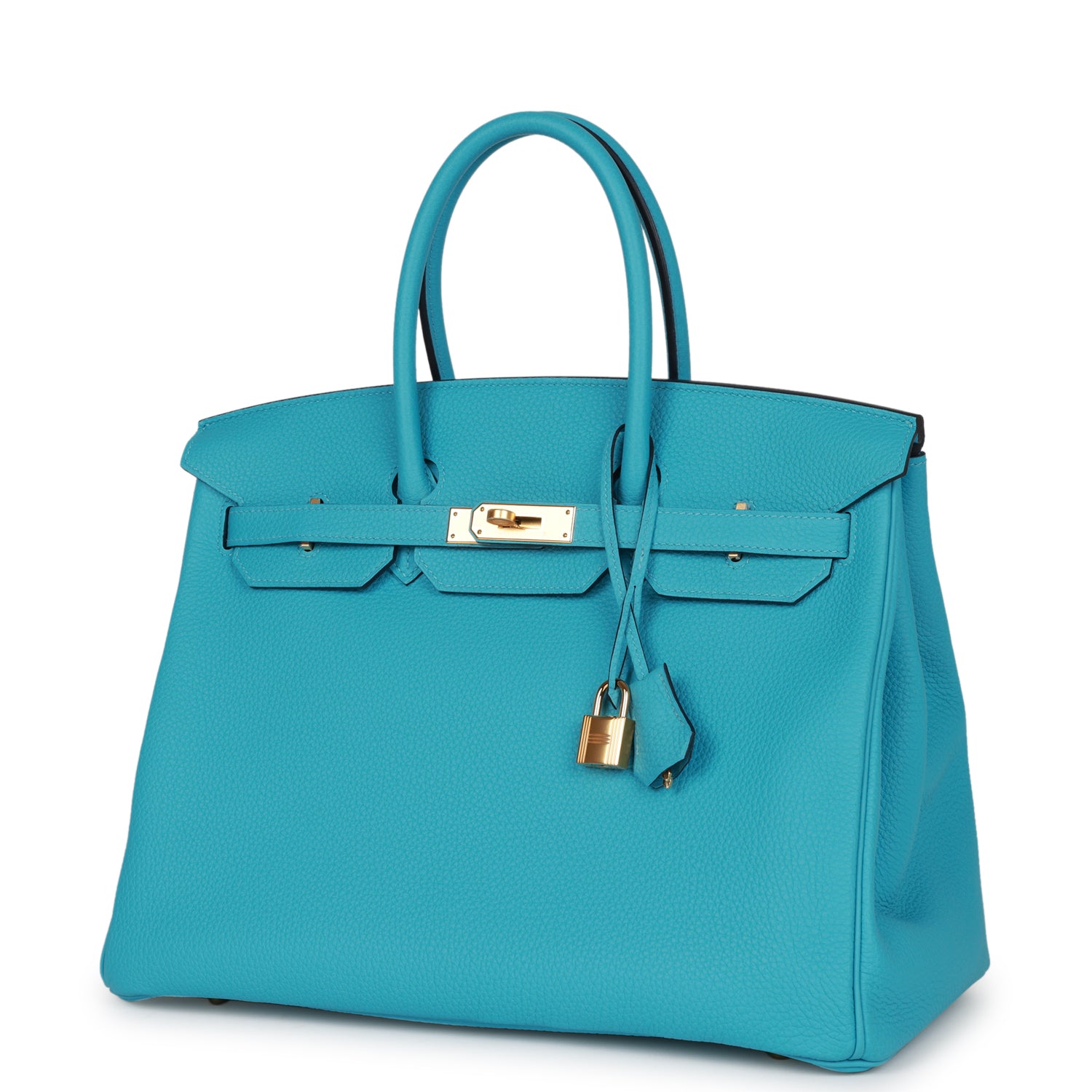 HMS Birkin 35 Bleu de Nord Togo Goldhardware