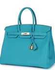 HMS Birkin 35 Bleu de Nord Togo Goldhardware