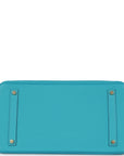 HMS Birkin 35 Bleu de Nord Togo Goldhardware