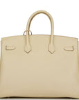 Top Quality HMS Birkin 35 Parchemin Epsom Palladium Hardware