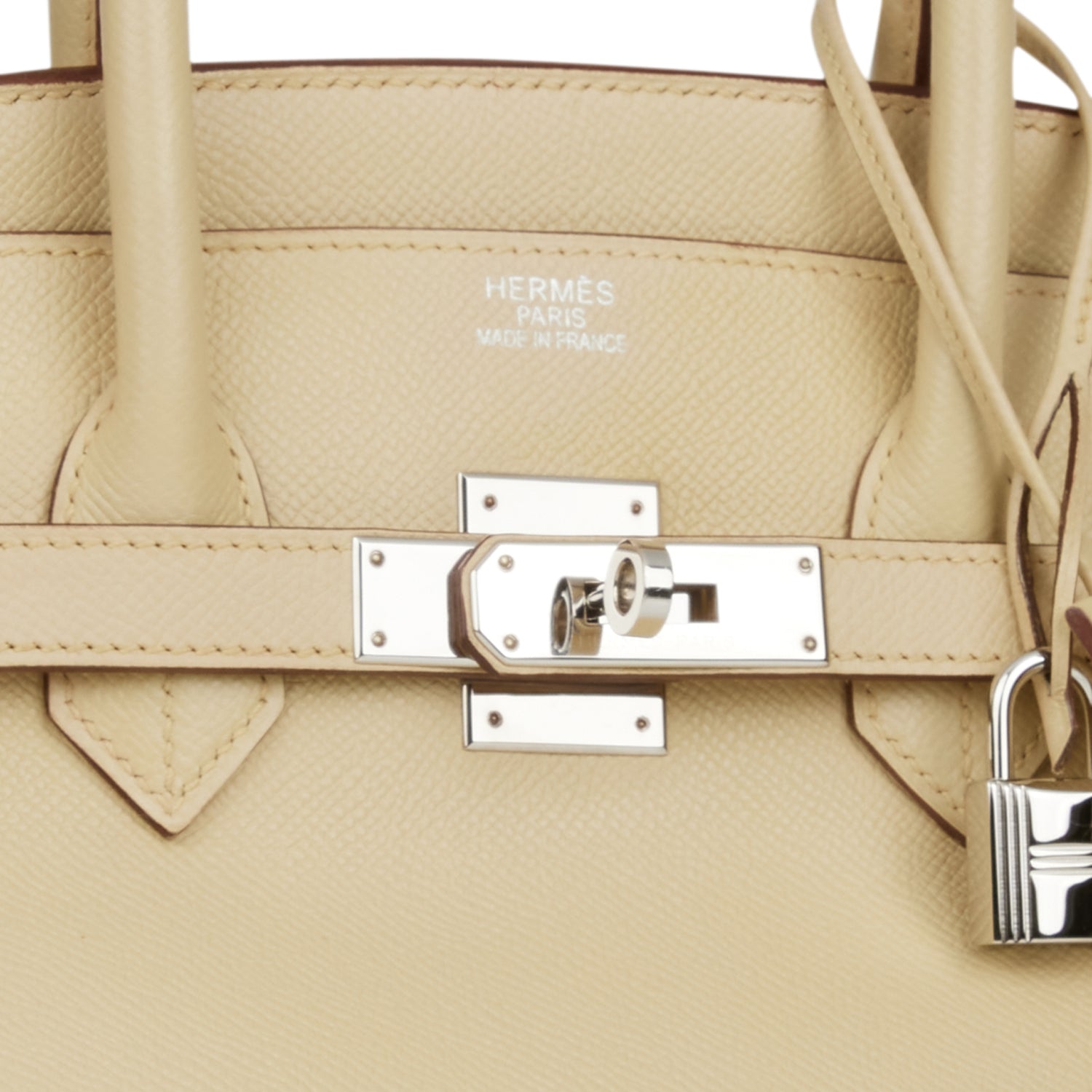 Top Quality HMS Birkin 35 Parchemin Epsom Palladium Hardware