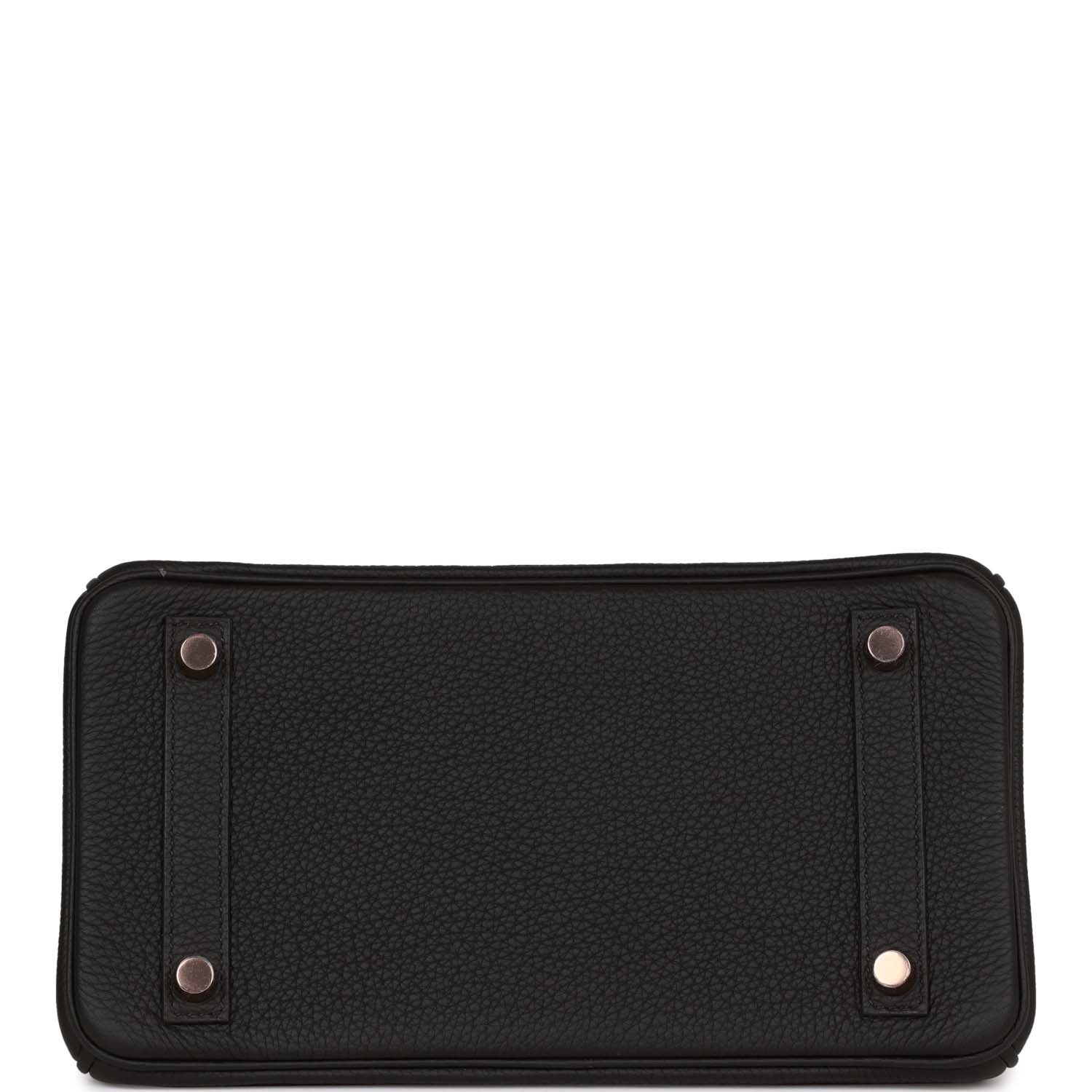 HMS Birkin 25 Black Togo Rose Gold Hardware