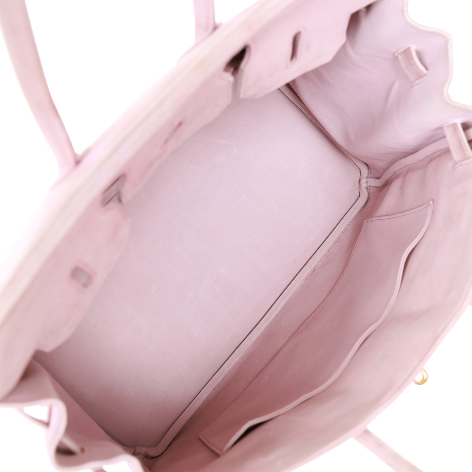 Top Quality Vintage HMS Birkin 35 Lilac Doblis Gold Hardware