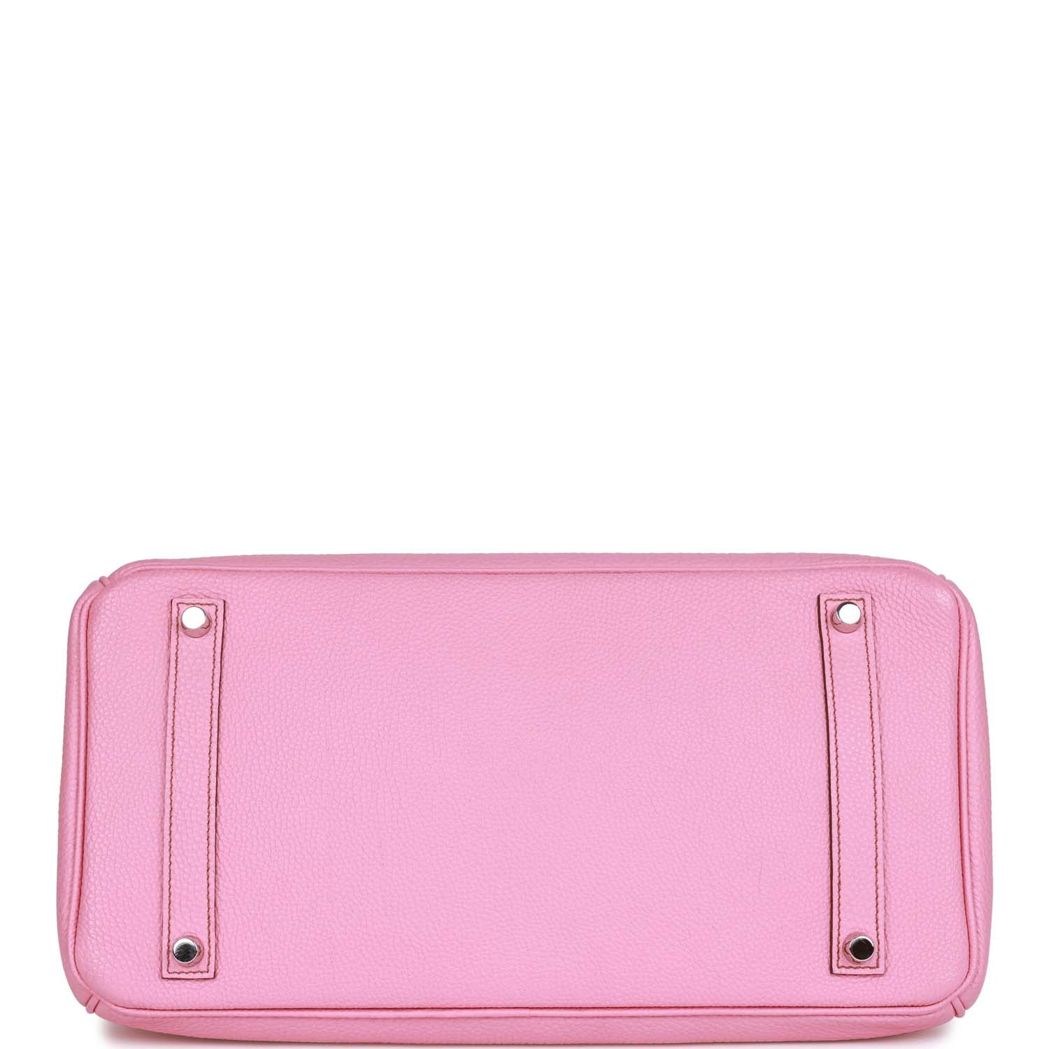Top Quality HMS Birkin 35 Bubblegum Togo Palladium Hardware