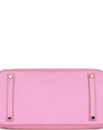 Top Quality HMS Birkin 35 Bubblegum Togo Palladium Hardware