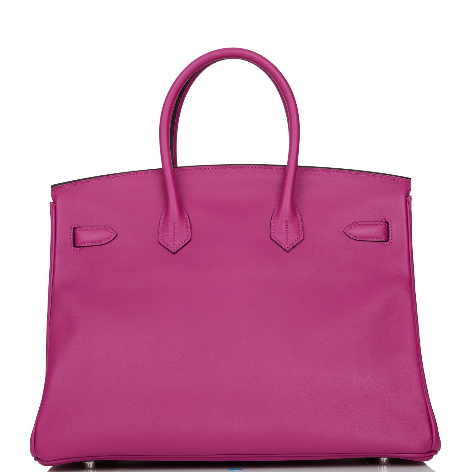 HMS Special Order (HSS) Birkin 35 Rose Pourpre Verso Swift Brushed Palladium Hardware